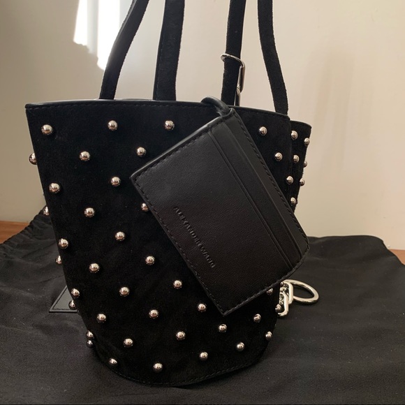 Alexander Wang Studded Mini Bucket Bag - Picture 14 of 16
